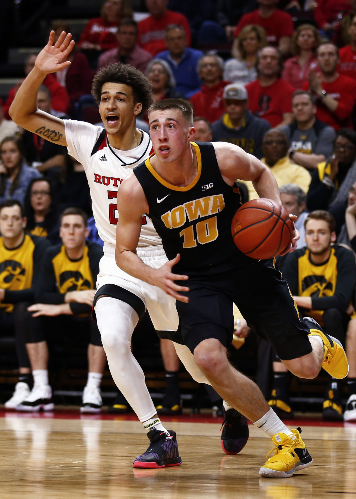 Iowa Rutgers Basketball